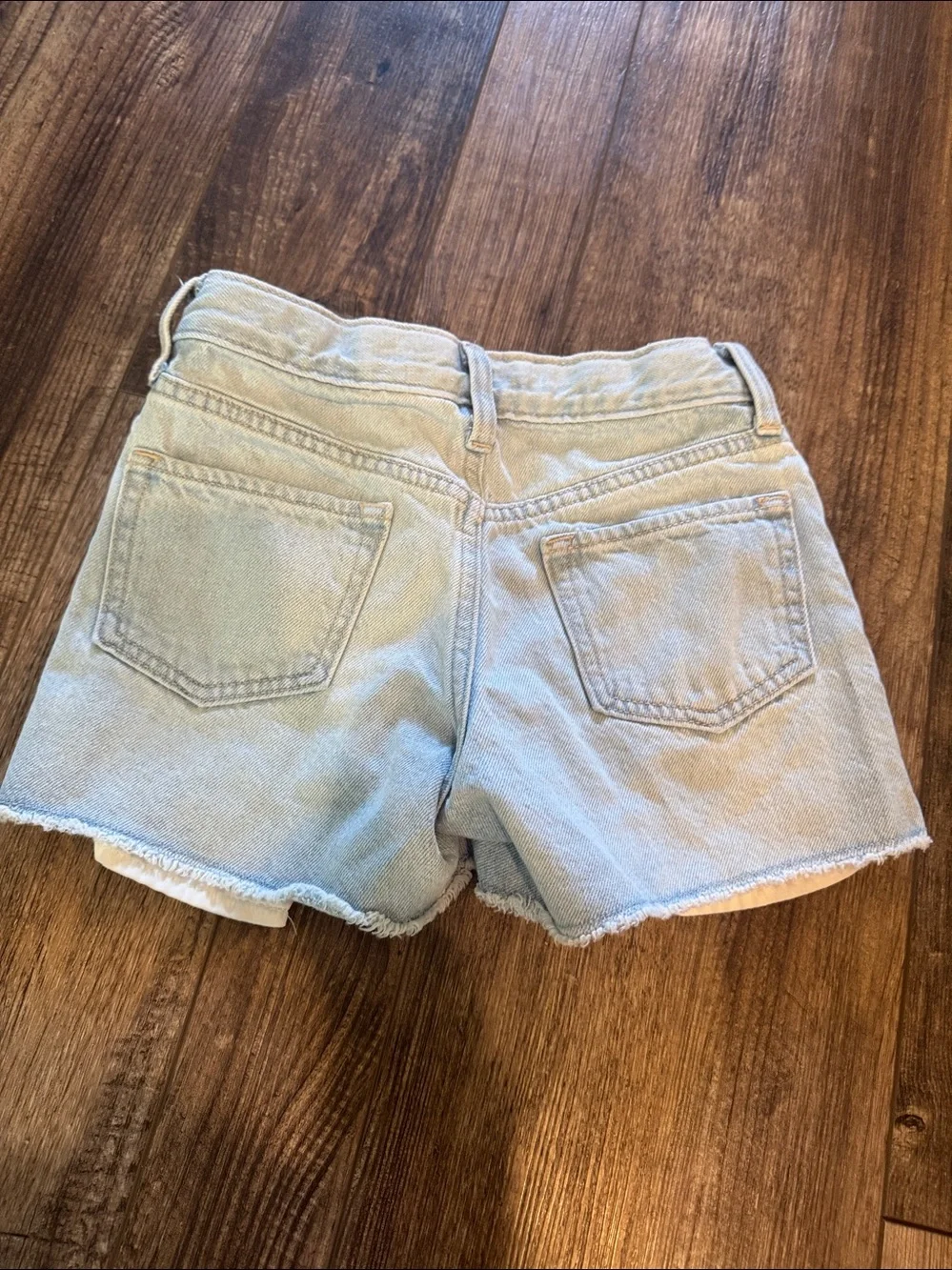 Old Navy Light Wash Distressed Denim Shorts - Women's